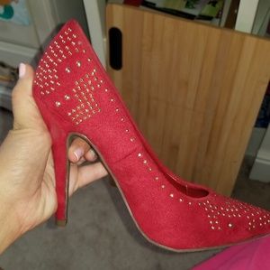Sexy red heels
